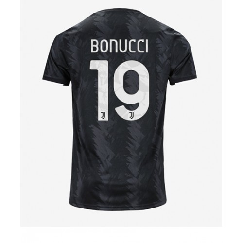 Juventus Leonardo Bonucci #19 Bortedrakt 2022-23 Kortermet Juventus Leonardo Bonucci #19 Bortedrakt 2022-23 Kortermet